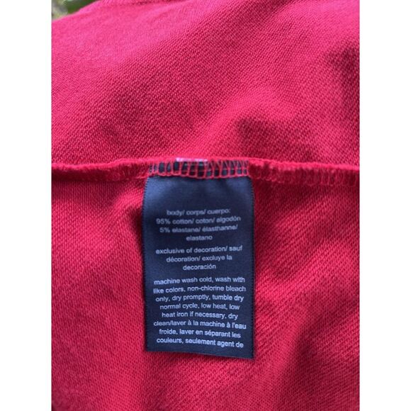 Tommy Hilfiger Military Band Open Cotton Jacket Red Button detailed Medium EUC - Picture 5 of 6